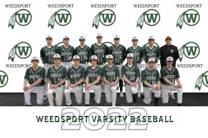 Weedsport varsity baseball team competes in sectionals play