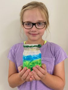 Weedsport students work on art projects during the 2022 Summer Art Camp at Weedsport Elementary