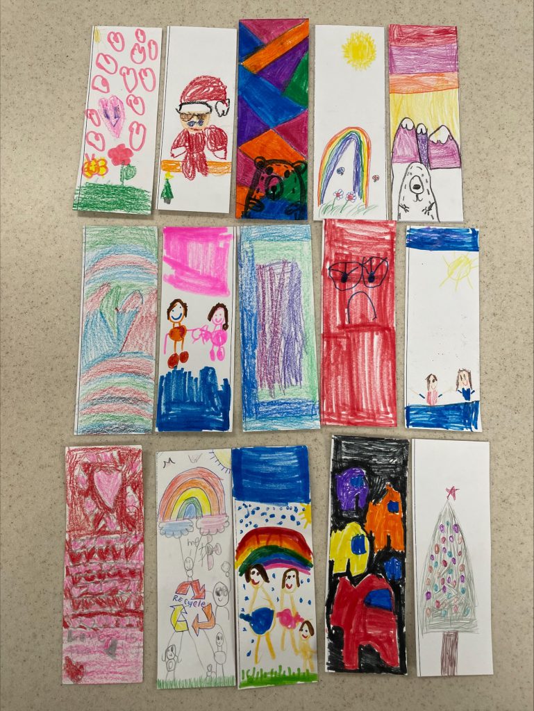 Weedsport Elementary students participated in a Bookmark Contest this year.