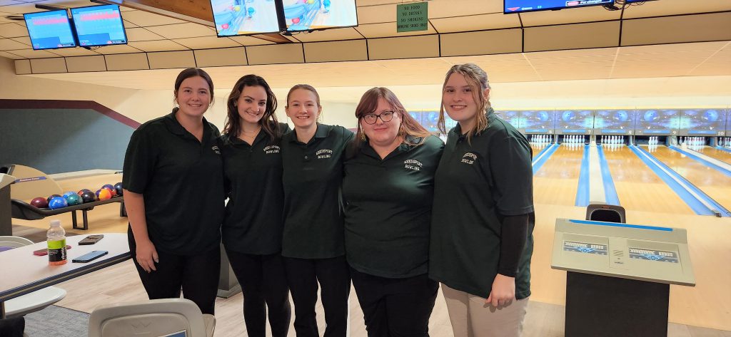 The girls bowling team is a NYSPHSAA Scholar-Athlete team.