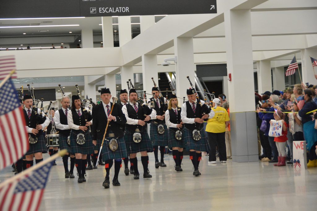 Weedsport students participate in the 18th Honor Flight mission from Syracuse to Washington, D.C.