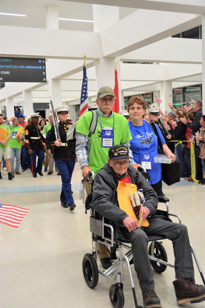 Weedsport students participate in the 18th Honor Flight mission from Syracuse to Washington, D.C.