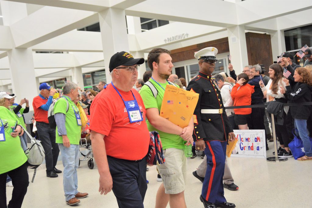 Weedsport students participate in the 18th Honor Flight mission from Syracuse to Washington, D.C.