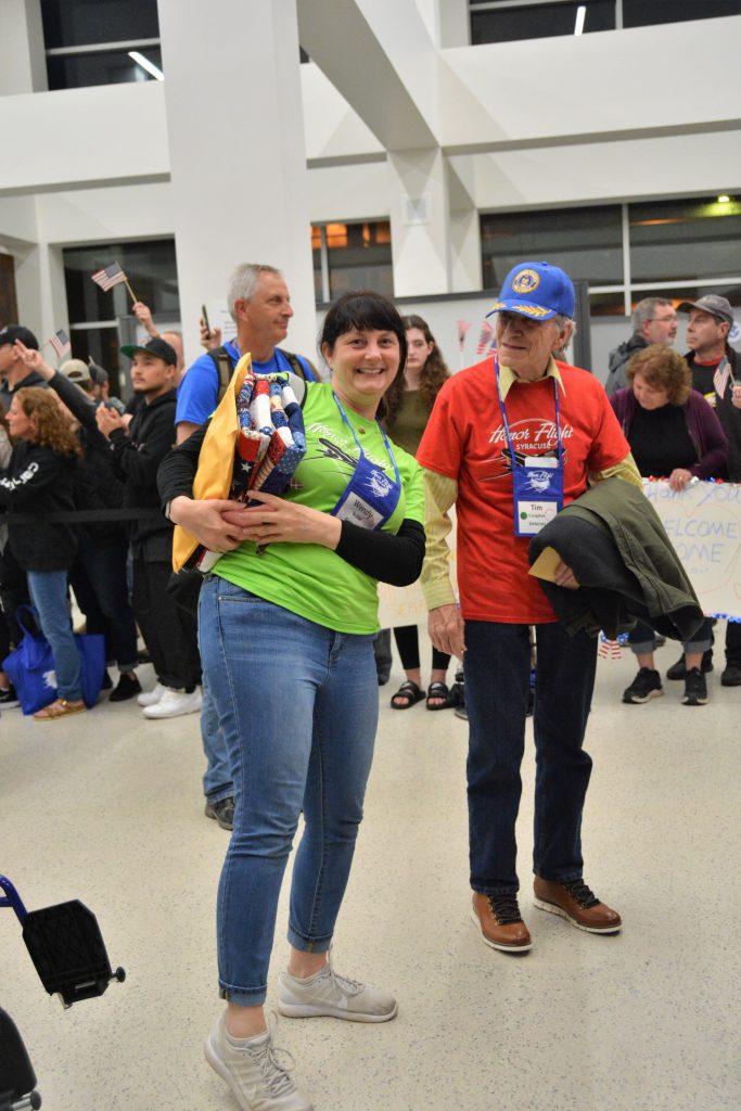 Weedsport students participate in the 18th Honor Flight mission from Syracuse to Washington, D.C.