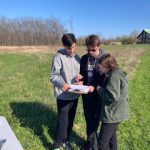 Weedsport students participate in the Regional Envirothon Competition on April 27, 2023.