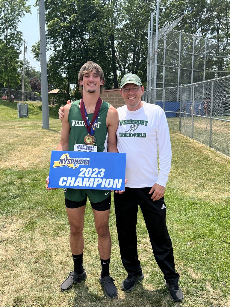 Troy Brown brings home 2023 State Championship in high jump.